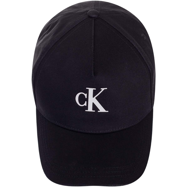 CALVIN KLEIN CZAPKA Z DASZKIEM ESSENTIAL CAP CZARNA K50K510182 BDS