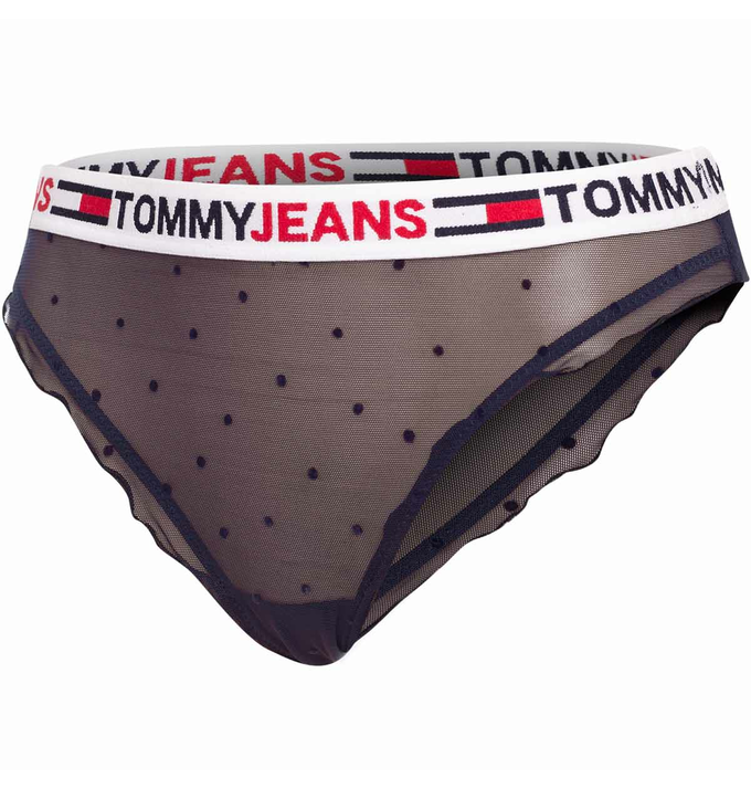 TOMMY HILFIGER BIKINI DAMSKIE MAJTKI 1P GRANATOWE UW0UW03831 DW5