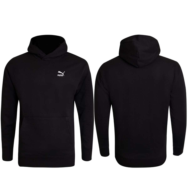 PUMA BLUZA MĘSKA Z KAPTUREM CLASSICS RELAXED HOODIE TR CZARNA 535601 01