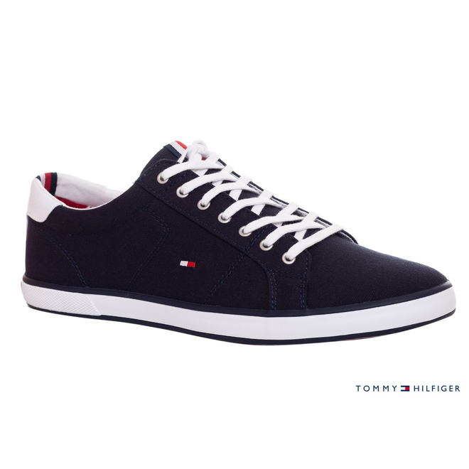 TOMMY HILFIGER BUTY MĘSKIE TRAMPKI HIGH HARLOW 1D NAVY FM0FM00596 403