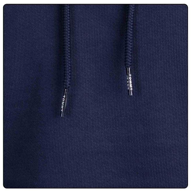 TOMMY HILFIGER BLUZA MĘSKA Z KAPTUREM TJM REGULAR ENTRY GRAPHIC HOODIE GRANATOWA DM0DM16365 C87