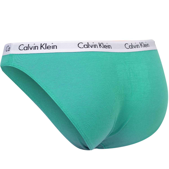 CALVIN KLEIN BIKINI DAMSKIE MAJTKI 5P WIELOKOLOROWE 000QD3586E BNG