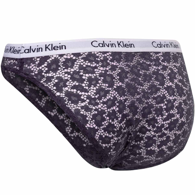 CALVIN KLEIN BIKINI DAMSKIE MAJTKI 3PK CZARNE/SZARE/BORDOWE 000QD3926E BP7