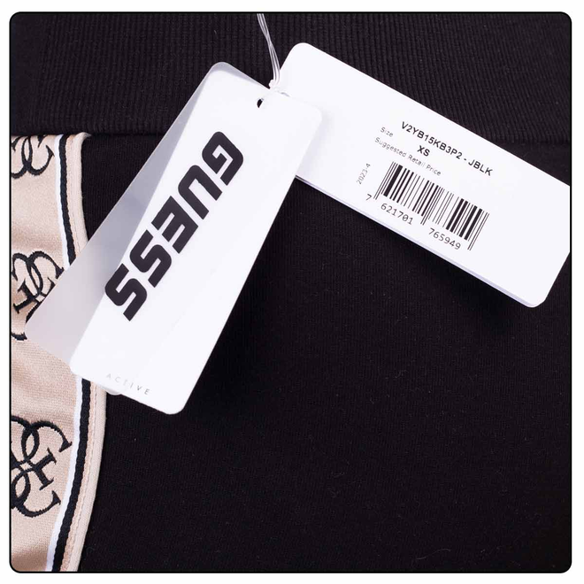 GUESS DAMSKIE SPODNIE DRESOWE BRITNEY JOGGER CZARNE V2YB15KB3P2 JBLK