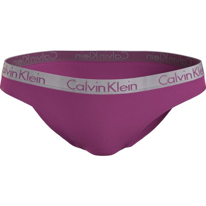 CALVIN KLEIN BIKINI DAMSKIE MAJTKI 1P FIOLETOWE 000QD3540E VID