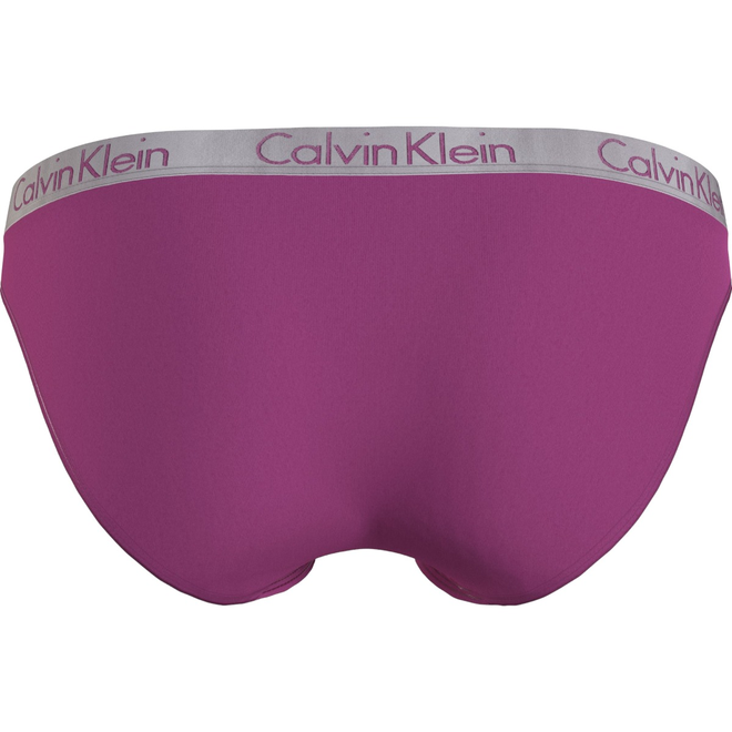 CALVIN KLEIN BIKINI DAMSKIE MAJTKI 1P FIOLETOWE 000QD3540E VID