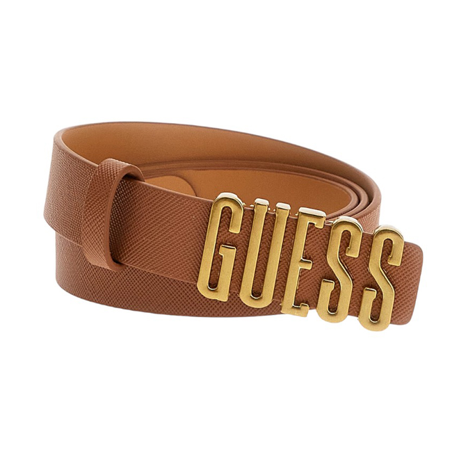 GUESS PASEK DAMSKI NOT ADJUSTABLE PANT BRĄZOWY BW7848P3425 BRO