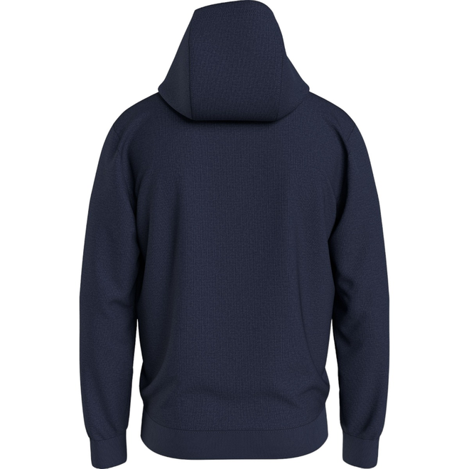 TOMMY HILFIGER OCIEPLANA BLUZA MĘSKA Z KAPTUREM TJM REG LINEAR HOODIE GRANATOWA DM0DM18130 C87