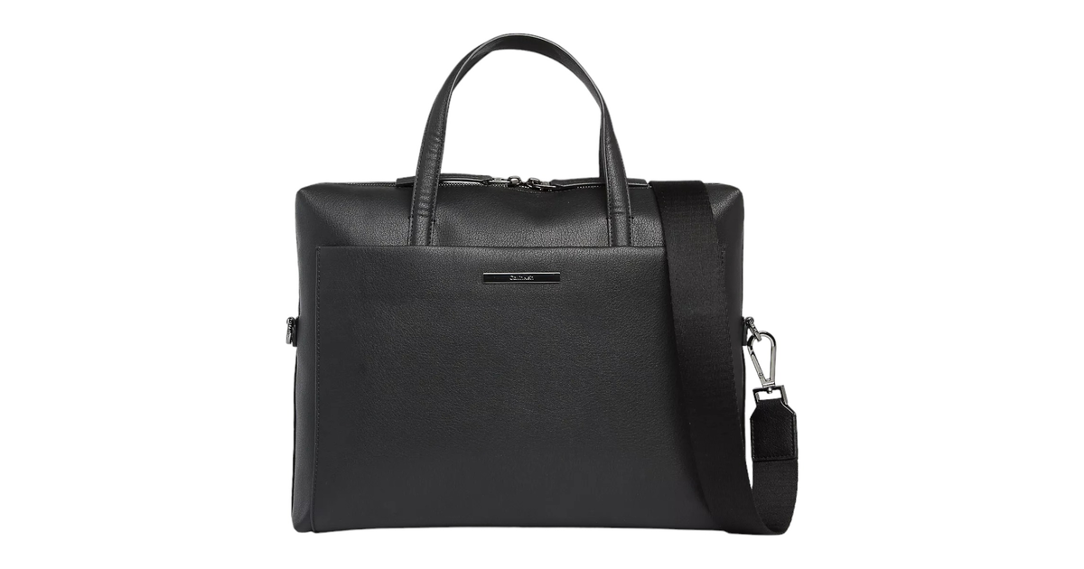 CALVIN KLEIN TORBA NA LAPTOPA MODERN BAR LAPTOP BAG CZARNA