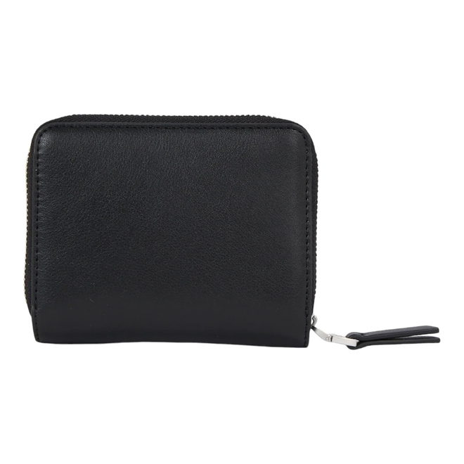 CALVIN KLEIN BEZPIECZNY PORTFEL DAMSKI CK SET ZIP AROUND W/FLAP MD CZARNY K60K611099 BAX