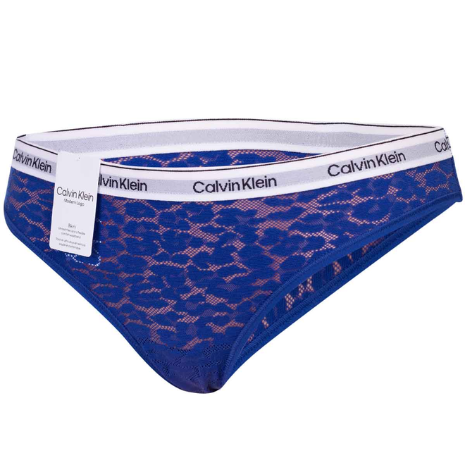 CALVIN KLEIN BIKINI DAMSKIE MAJTKI 1P KOBALTOWE 000QD5050E 8ZJ