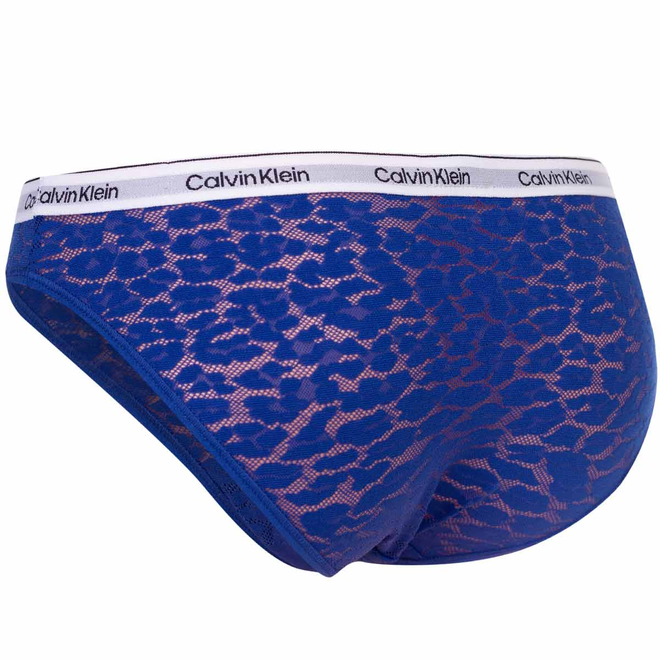CALVIN KLEIN BIKINI DAMSKIE MAJTKI 1P KOBALTOWE 000QD5050E 8ZJ