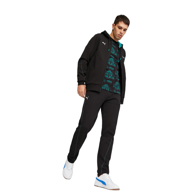 PUMA BLUZA MĘSKA MAPF1 HOODED SWEAT JACKET CZARNA 621147 01