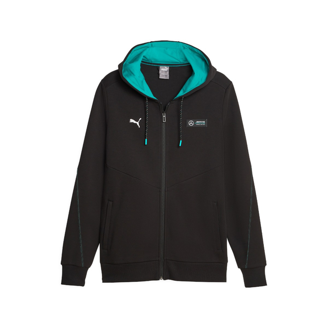 PUMA BLUZA MĘSKA MAPF1 HOODED SWEAT JACKET CZARNA 621147 01