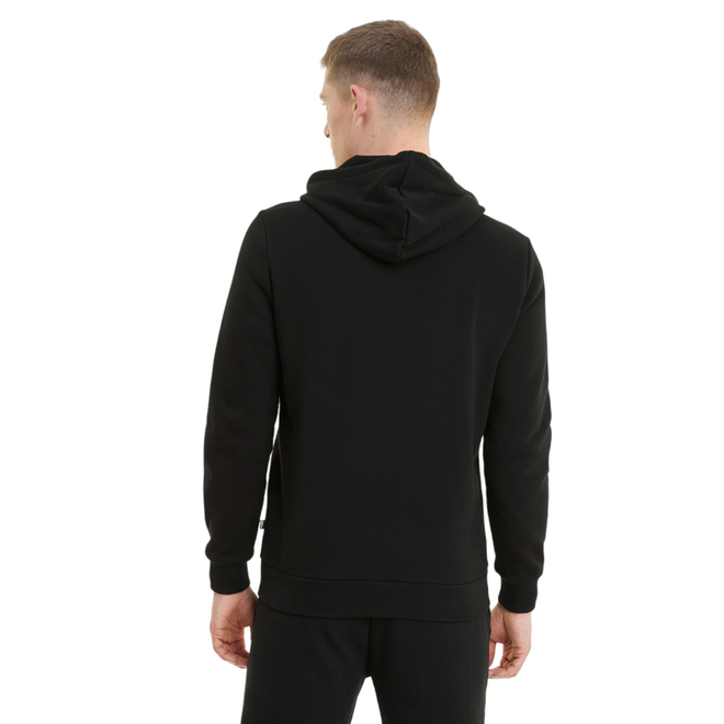 PUMA BLUZA MĘSKA OCIEPLANA ESS SMALL LOGO FZ HOODIE CZARNA 586702 01