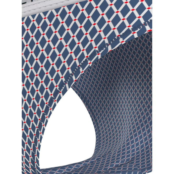 TOMMY HILFIGER BIKINI DAMSKIE MAJTKI 1P BIKINI PRINT NIBIESKIE UW0UW03859 01Z