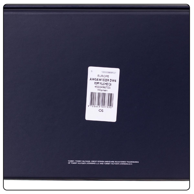TOMMY HILFIGER PORTFEL DAMSKI POPPY PLUS MED ZA GRANATOWY AW0AW15259 DW6