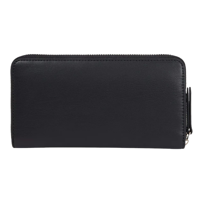 TOMMY HILFIGER PORTFEL DAMSKI TH LUXE LARGE ZA CZARNY AW0AW15608 BDS