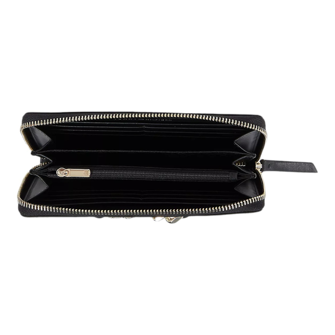 TOMMY HILFIGER PORTFEL DAMSKI TH LUXE LARGE ZA CZARNY AW0AW15608 BDS