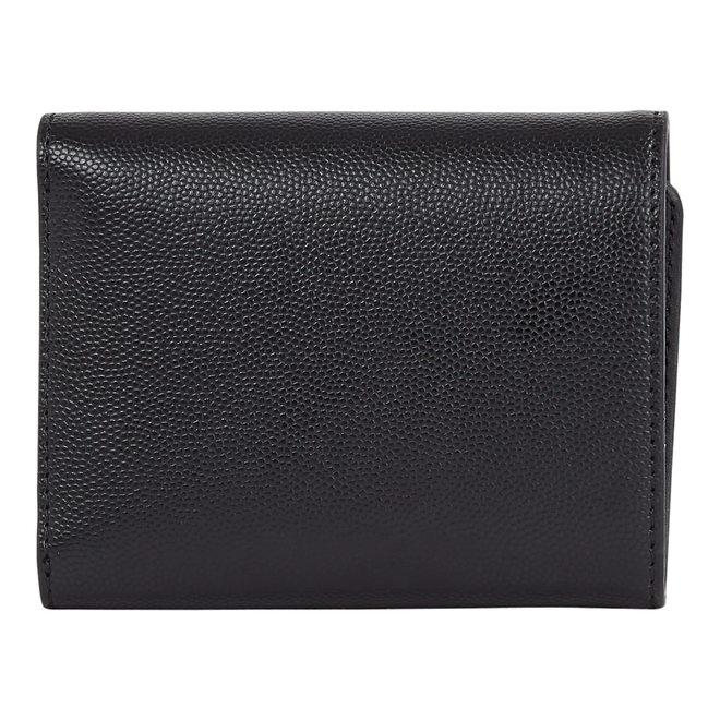 TOMMY HILFIGER PORTFEL DAMSKI TH TIMELESS MED FLAP W BILL CZARNY AW0AW15258 BDS