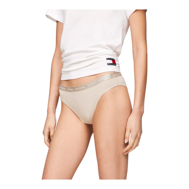 TOMMY HILFIGER BIKINI DAMSKIE MAJTKI 3P GRAFITOWE/BEŻOWE/RÓŻOWE UW0UW04329 0R4