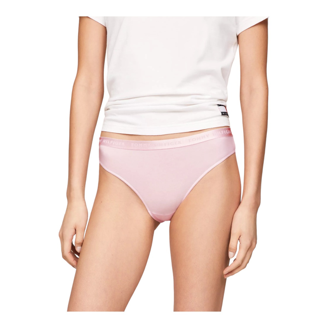 TOMMY HILFIGER BIKINI DAMSKIE MAJTKI 3P GRAFITOWE/BEŻOWE/RÓŻOWE UW0UW04329 0R4