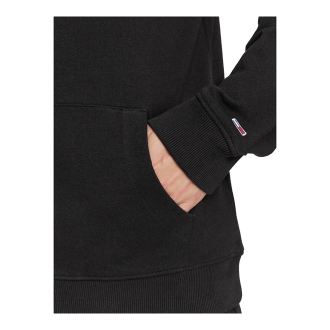 TOMMY HILFIGER BLUZA MĘSKA Z KAPTUREM TJM REG TOMMY SPRAY PAINT HOODIE CZARNA DM0DM17793 BDS