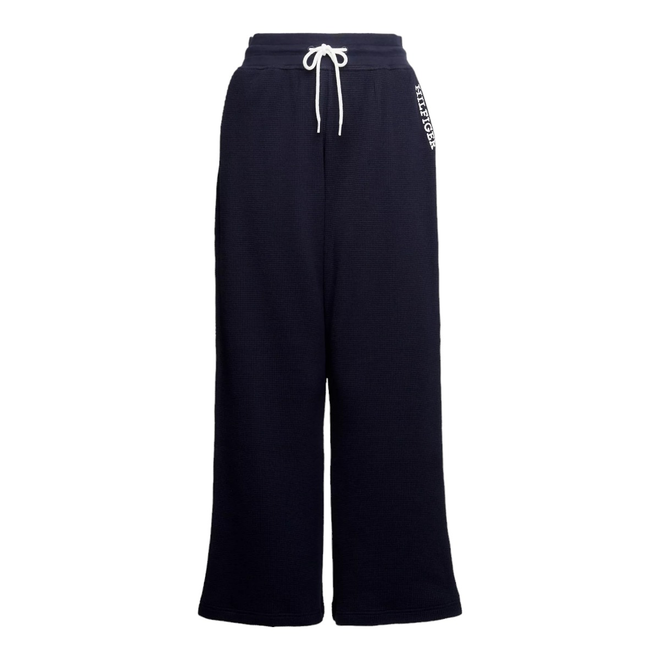 TOMMY HILFIGER SPODNIE DRESOWE DAMSKIE PANT GRANATOWE UW0UW04946 DW5