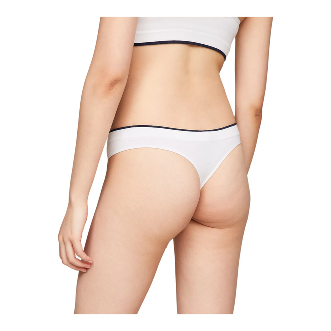 TOMMY HILFIGER STRINGI DAMSKIE MAJTKI 1P THONG BIAŁE UW0UW04810 YBR