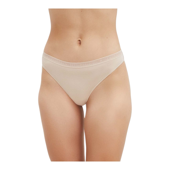 TOMMY HILFIGER STRINGI DAMSKIE MAJTKI LACE THONG (EXT SIZES) 3P CZARNE/BIAŁE/BEŻOWE UW0UW04890 0XY