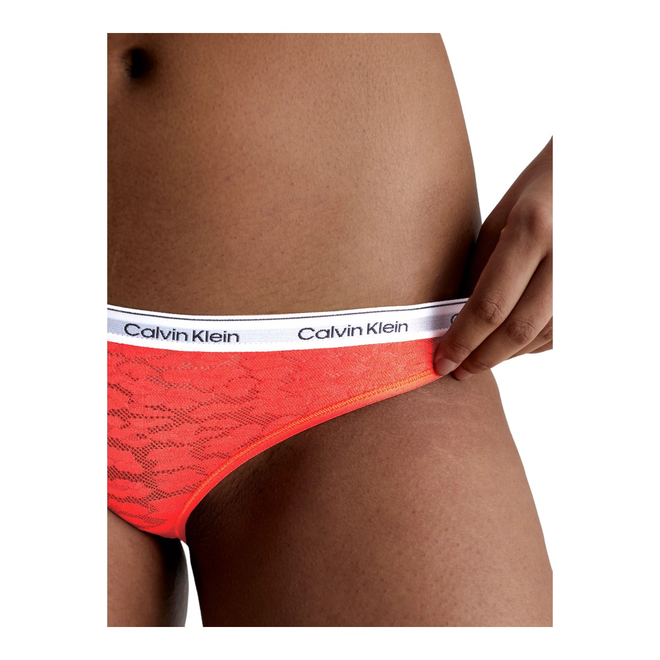 CALVIN KLEIN BIKINI DAMSKIE MAJTKI 1P CZERWONE 000QD5050E XAQ