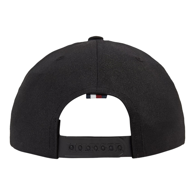 TOMMY HILFIGER CZAPKA Z DASZKIEM TH MONOTYPE CANVAS 6 PANEL CAP CZARNA AM0AM12043 BDS