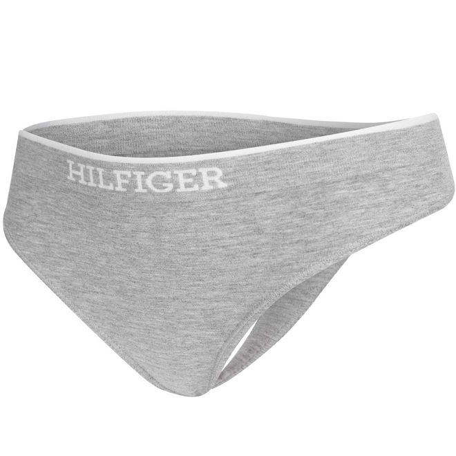 TOMMY HILFIGER STRINGI DAMSKIE MAJTKI 1P THONG SZARE UW0UW04810 P61