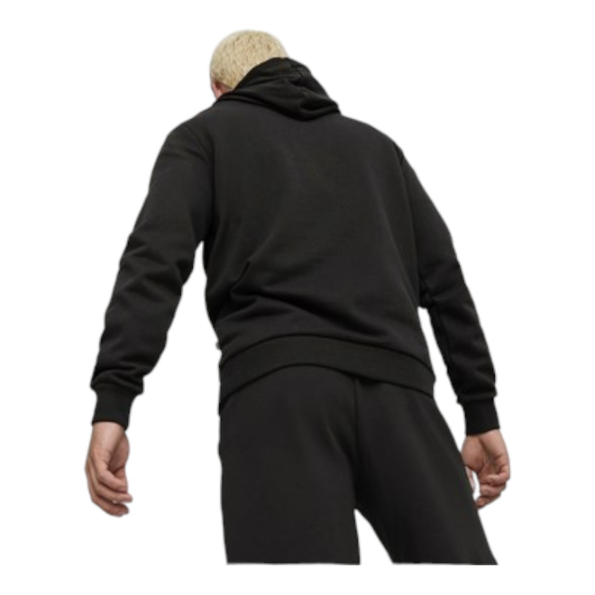 PUMA BLUZA MĘSKA Z KAPTUREM ESS+ 2 COL BIG LOGO HOODIE CZARNA 586765 61