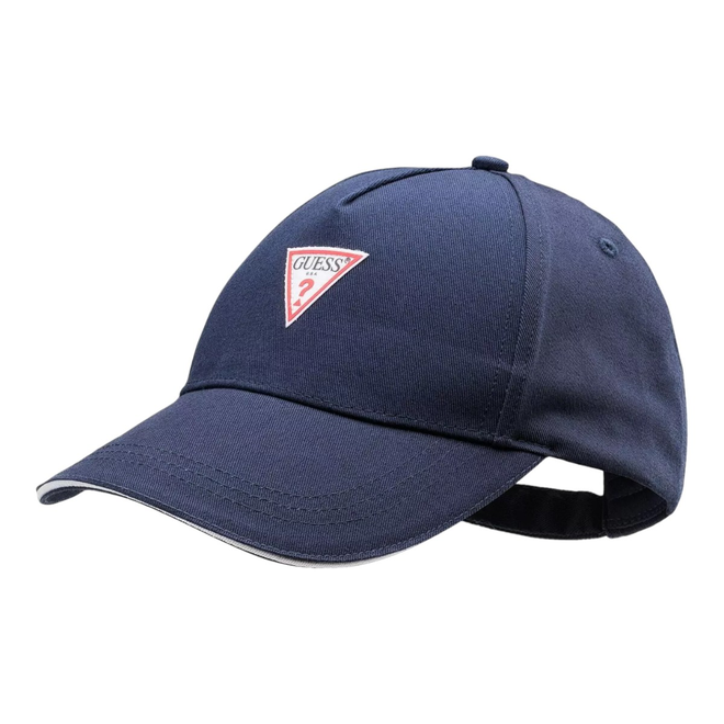GUESS CZAPKA Z DASZKIEM TRIANGLE PATCH BASEBALL GRANATOWA M3YZ22WBN60 G7V2
