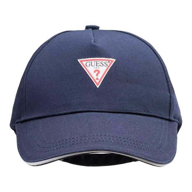 GUESS CZAPKA Z DASZKIEM TRIANGLE PATCH BASEBALL GRANATOWA M3YZ22WBN60 G7V2