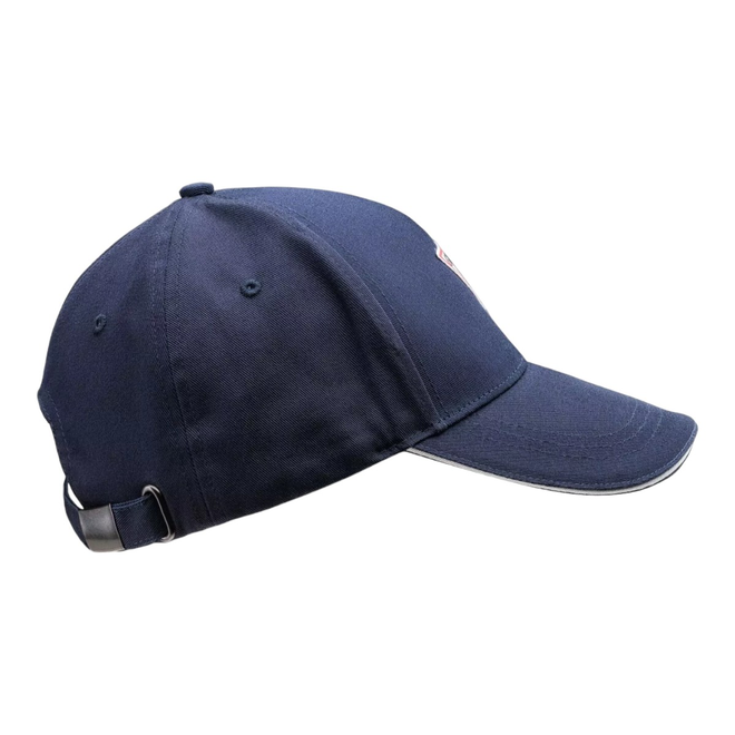 GUESS CZAPKA Z DASZKIEM TRIANGLE PATCH BASEBALL GRANATOWA M3YZ22WBN60 G7V2