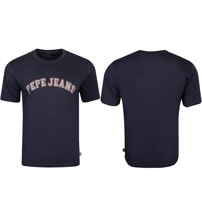 PEPE JEANS KOSZULKA MĘSKA T-SHIRT CLEMENT GRAFITOWA PM509220 977