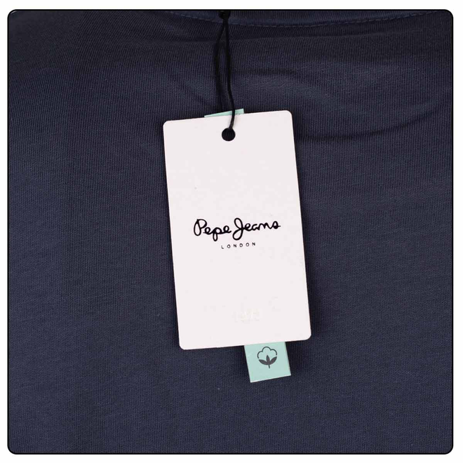 PEPE JEANS KOSZULKA MĘSKA T-SHIRT CLEMENT GRAFITOWA PM509220 977