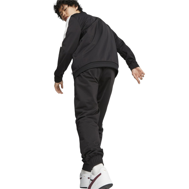 PUMA MĘSKI DRES KOMPLETNY DRES BASEBALL TRICOT SUIT CZARNY 677428 01