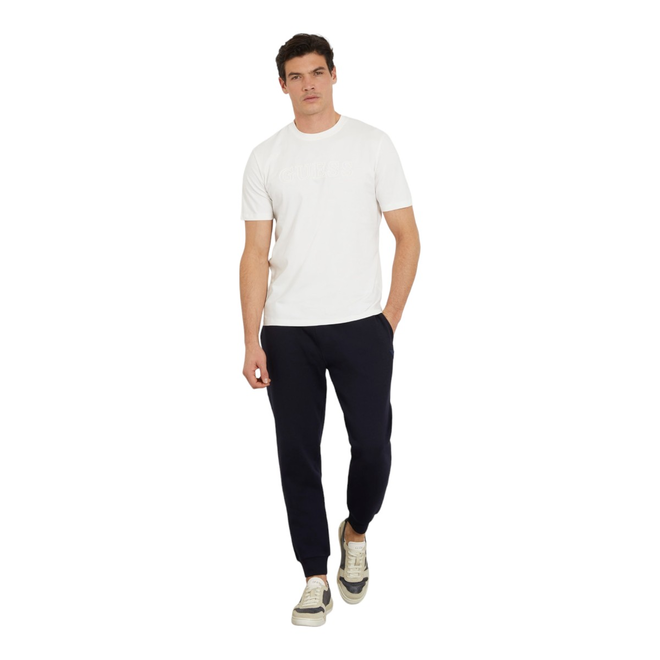 GUESS KOSZULKA MĘSKA T-SHIRT SS ALPHY T-SHIRT ECRU Z2YI11J1314 SCFY