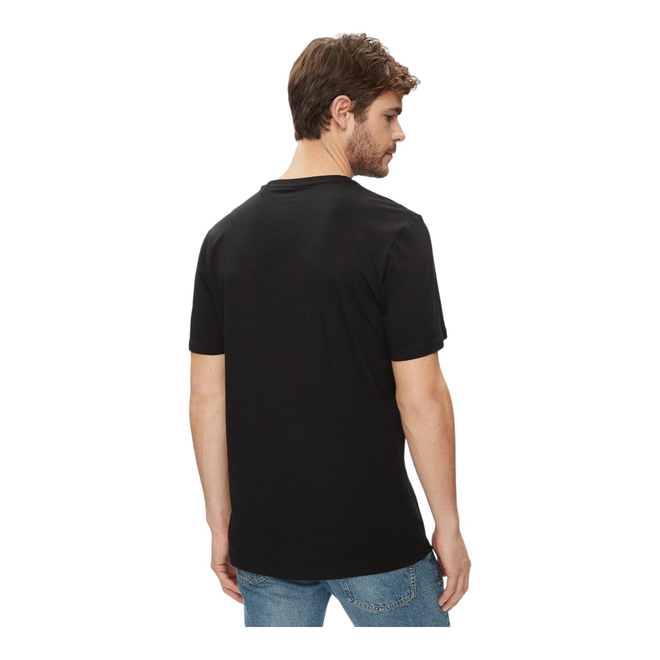 GUESS KOSZULKA MĘSKA T-SHIRT SS CN GUESS LOGO TEE CZARNA M4GI61J1314 JBLK