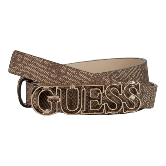 GUESS PASEK DAMSKI VICTORIA NOT ADT PANT BELT BRĄZOWY BW9167P4220 LTL