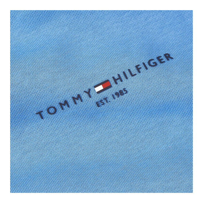 TOMMY HILFIGER BLUZA MĘSKA WCC TOMMY LOGO TIPPED CREWNECK NIEBIESKA MW0MW33640 C30