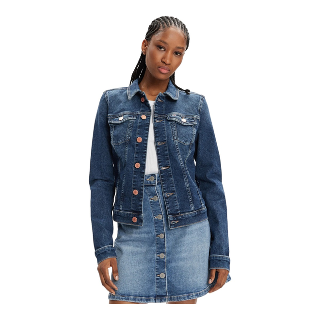 TOMMY HILFIGER DAMSKA KURTKA JEANSOWA VIVIANNE SKN JACKET BH0151 JEANS DW0DW17959 1A5