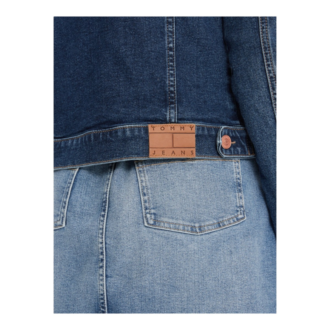 TOMMY HILFIGER DAMSKA KURTKA JEANSOWA VIVIANNE SKN JACKET BH0151 JEANS DW0DW17959 1A5
