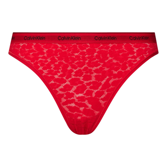 CALVIN KLEIN BIKINI DAMSKIE MAJTKI 3 PACK BIKINI BIAŁE/CZERWONE/RÓŻOWE 000QD5069E NPC