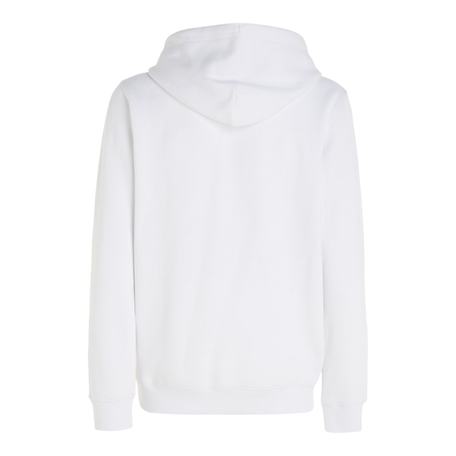 TOMMY HILFIGER BLUZA MĘSKA Z KAPTUREM TJM REG LINEAR LOGO HOODIE EXT BIAŁA DM0DM17985 YBR