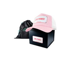 JOHN HATTER CZAPKA Z DASZKIEM BASEBALL CAP RÓŻOWA GIRL POWER