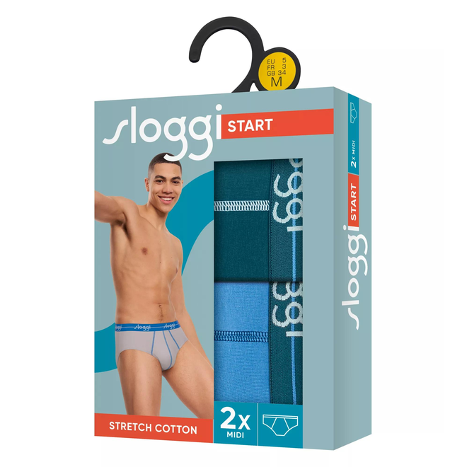 Triumph sloggi men Start Midi C2P box  10206949*V017